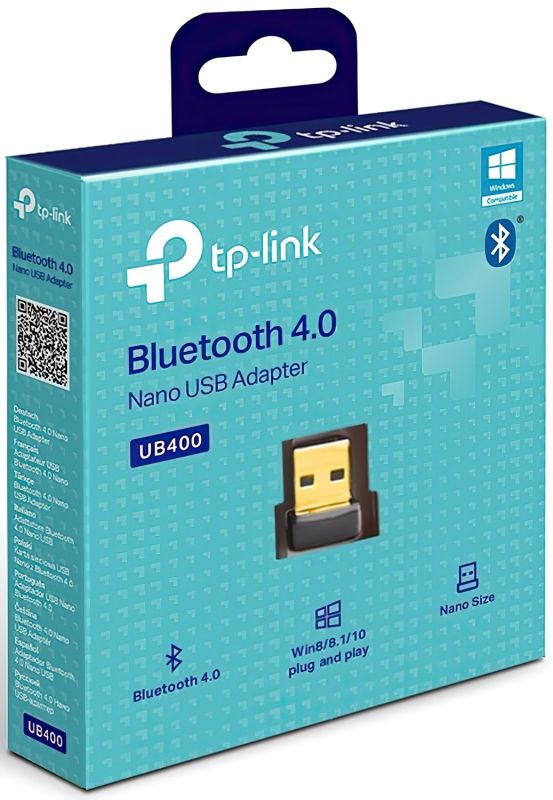 Адаптер Bluetooth TP-LINK  BT4.0, USB TP-Link UB400