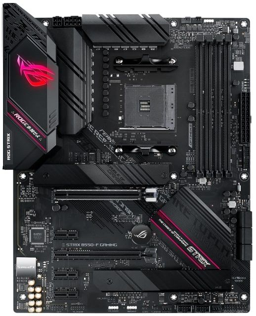 Материнcкая плата ASUS ROG STRIX B550-F GAMING sAM4 B550 4xDDR4 M.2 HDMI DP ATX