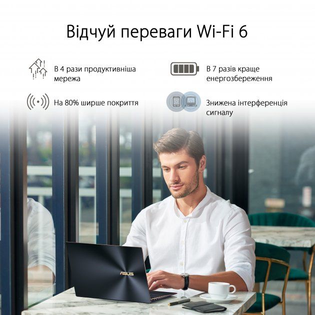 Адаптер WiFi ASUS USB-AX56 AX1800, USB