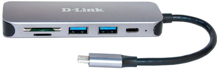 USB-Концентратор   3xUSB3.0, 1xUSB-C, 1xHDMI, USB-C D-Link DUB-2333