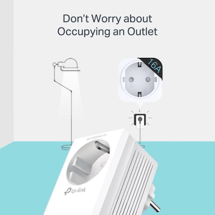 Комплект Адаптерiв Powerline TP-LINK  AV1000, 1xGE, AC1200, (TL-WPA7617 1шт,  TL-PA7017P 1шт), MESH TP-Link TL-WPA7617KIT