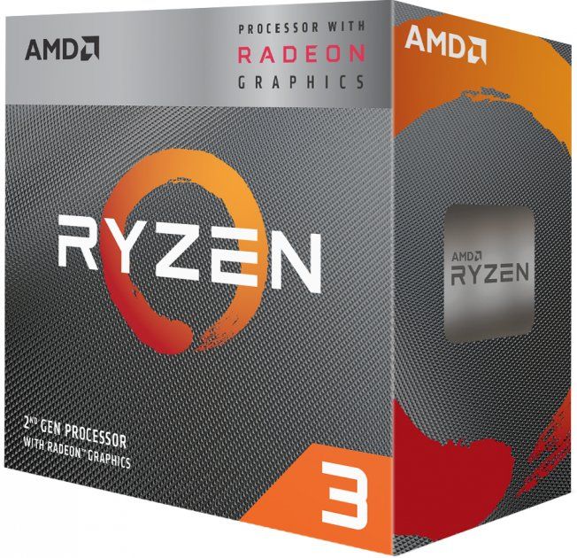 Центральний процесор AMD Ryzen 3 3200G 4C/4T 3.6/4.0GHz Boost 4Mb Radeon Vega 8 GPU Picasso AM4 65W Box