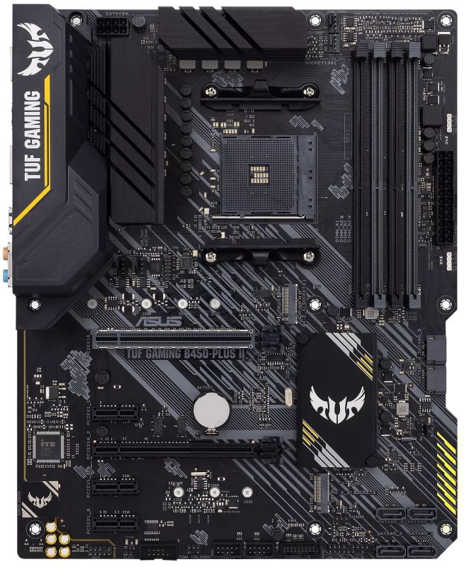 ASUS Motherboard TUF GAMING B450-PLUS II sAM4 B450 4xDDR4 HDMI DP ATX