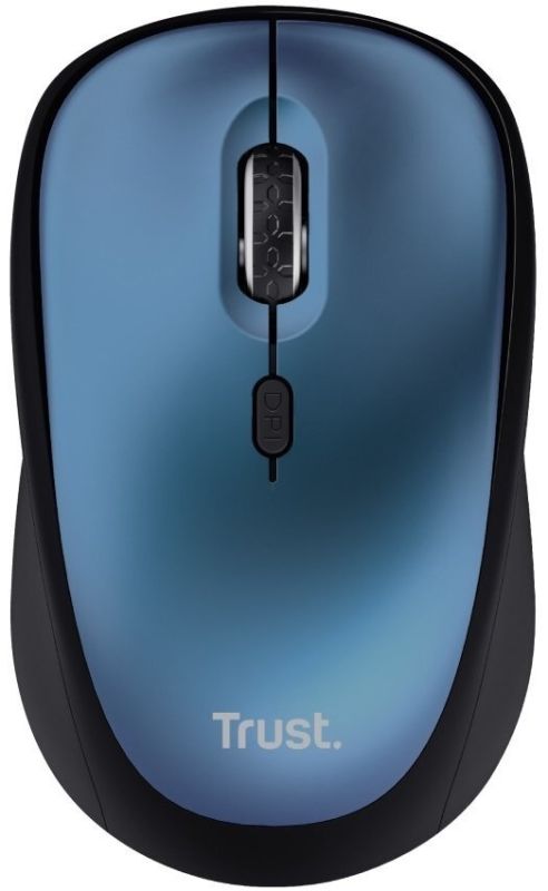 Mouse Trust Yvi+ Silent ECO, WL, Синій