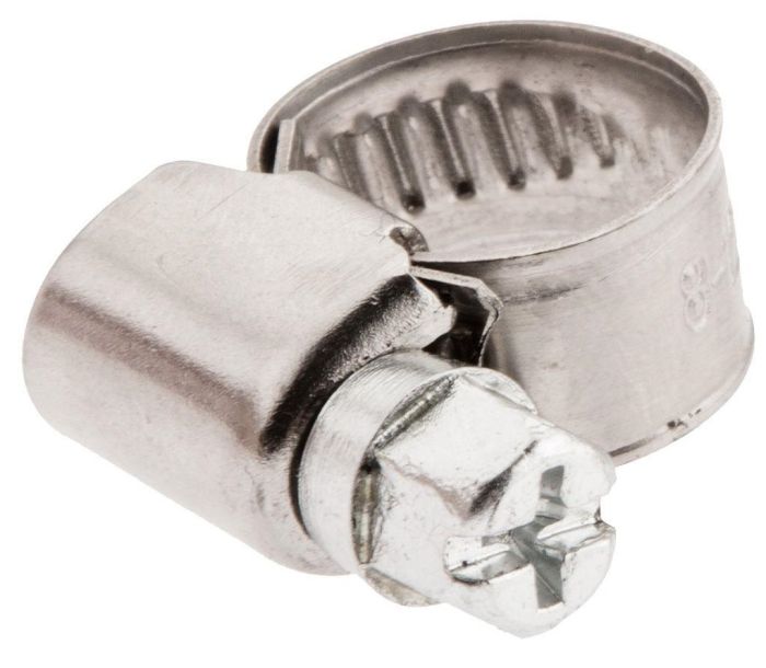 Хомут черв'ячний TOPEX, 8-12мм, ширина 9мм, тип W2