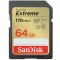 SanDisk SD   64GB C10 UHS-I U3 R170/W80MB/s Extreme V30