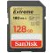 Карта памяти SanDisk SD  128GB C10 UHS-I U3 R180/W90MB/s Extreme V30