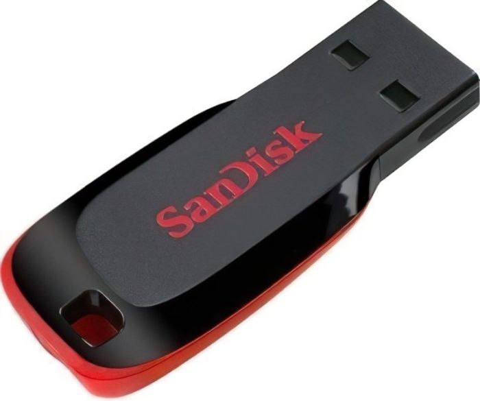 Накопичувач SanDisk   32GB USB 2.0 Type-A Cruzer Blade Чорний