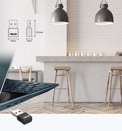 ASUS WiFi-adapter USB-AX55 nano AX1800,