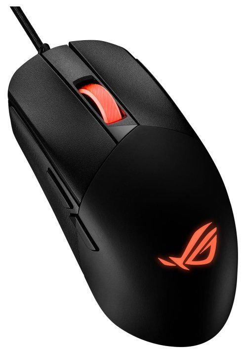 Мышь ASUS ROG Strix Impact III, RGB, USB-A, чёрный