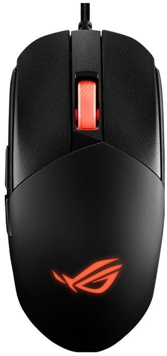Мышь ASUS ROG Strix Impact III, RGB, USB-A, чёрный