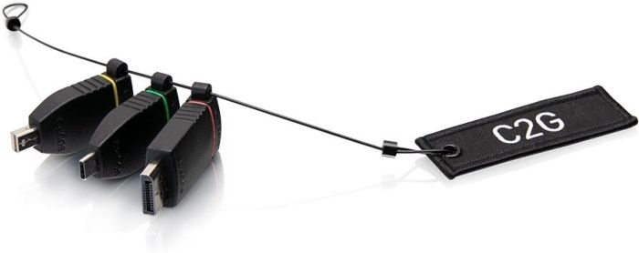 Adapters Set C2G Adapter Ring HDMI > mini Display Port, Display Port, USB-C