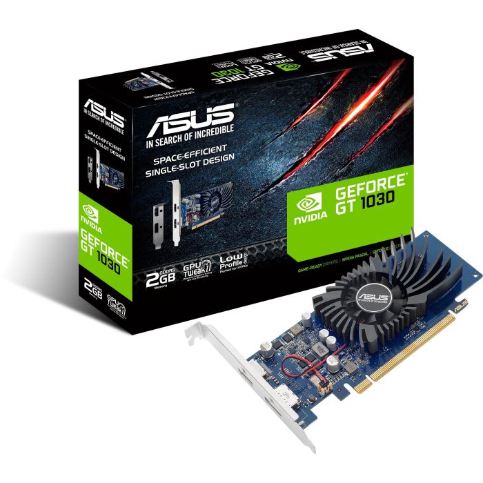ASUS Graphic Card GeForce GT 1030 2GB GDDR5 low profile GT1030-2G-BRK