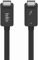 Кабель USB-C > USB-C заряджання/синхронізації Belkin 2м, 100Вт, Type-C Thunderbolt 4, 40Гбс, чорний