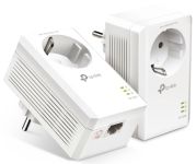 Комплект Адаптерiв Powerline TP-LINK  AV1000, 1xGE, (TL-PA7017 2шт), Розетка TP-Link TL-PA7017PKIT