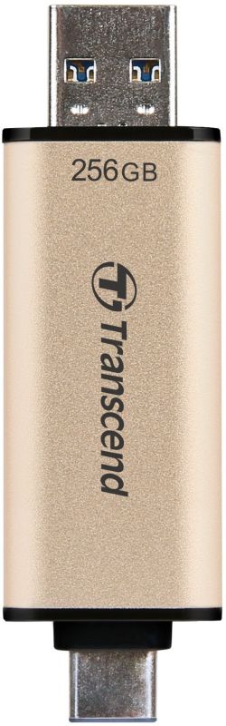 Накопичувач Transcend 256GB USB 3.2 Type-A + Type-C JetFlash 930 R420/W400MB/s Чорний