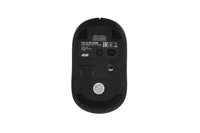 Mouse 2E MF218 Silent, WL/BT, black-grey
