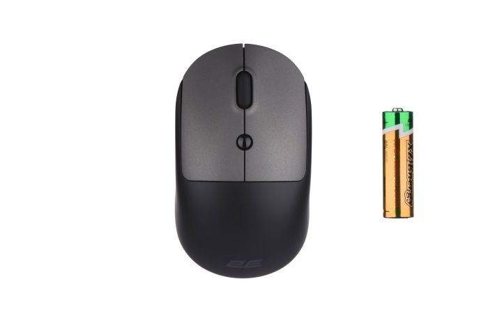 Mouse 2E MF218 Silent, WL/BT, black-grey
