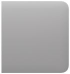 Кнопка бічна для одноклавішного вимикача прохідного типу Ajax SideButton 1-gang 2-way for LightSwitch ,Jeweler,бездротовий, fog