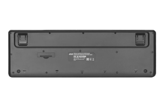 2E Keyboard membrane KS220 106key, WL, EN/UK/RU, black