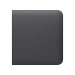 Кнопка бічна для одноклавішного вимикача прохідного типу Ajax SideButton 1-gang 2-way for LightSwitch ,Jeweler,бездротовий, graphite