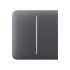 SideButton for Ajax SideButton 2-gang for LightSwitch , Jeweler,   wireless, graphite