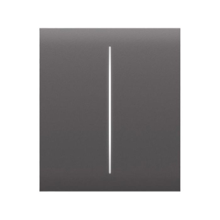 Center Button for Ajax CenterButton 2-gang for LightSwitch, Jeweler, wireless, grey