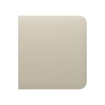 Кнопка бічна для одноклавішного вимикача прохідного типу Ajax SideButton 1-gang 2-way for LightSwitch ,Jeweler,бездротовий, ivory