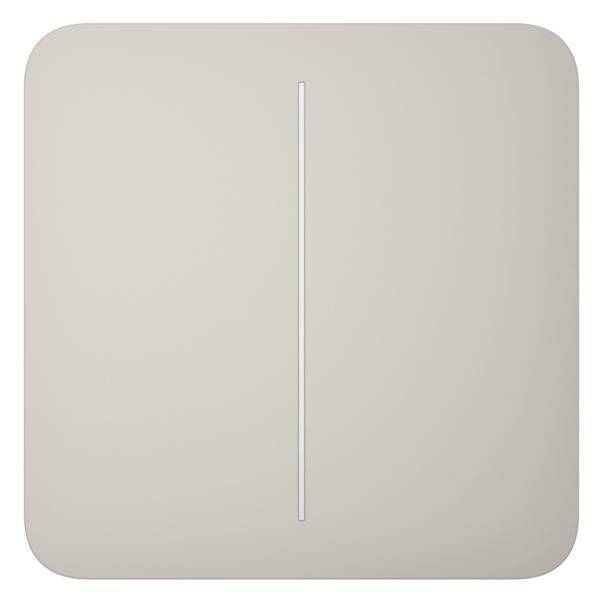 Button for Ajax SoloButton 2-gang for LightSwitch, Jeweler, wireless, oyster