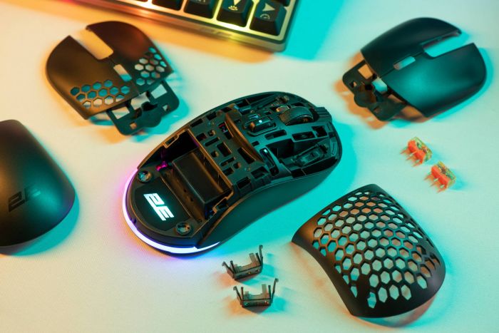 2E GAMING Mouse HyperDrive Pro WL, RGB, USB-A/WL, black