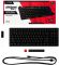 HyperX mechanical keyboard Alloy Origins Core PBT 87key, AqUK, USB-A, EN/UA, RGB, black