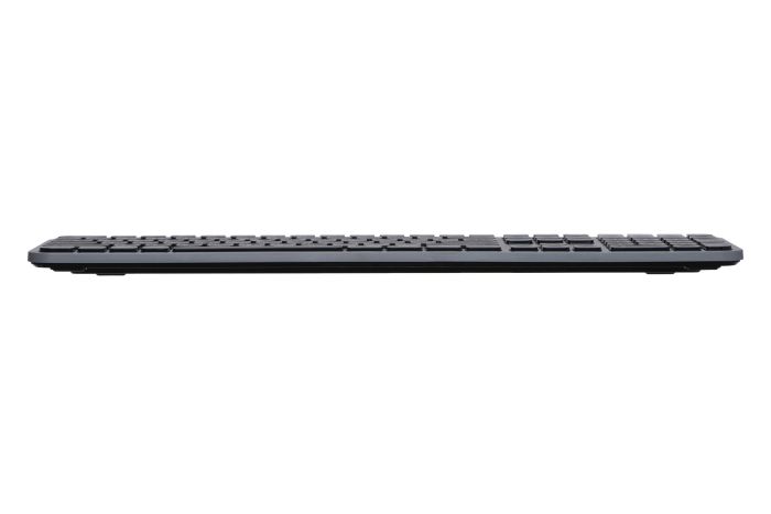 2E Keyboard membrane KS240 110key, WL/BT, EN/UK/RU, grey-black
