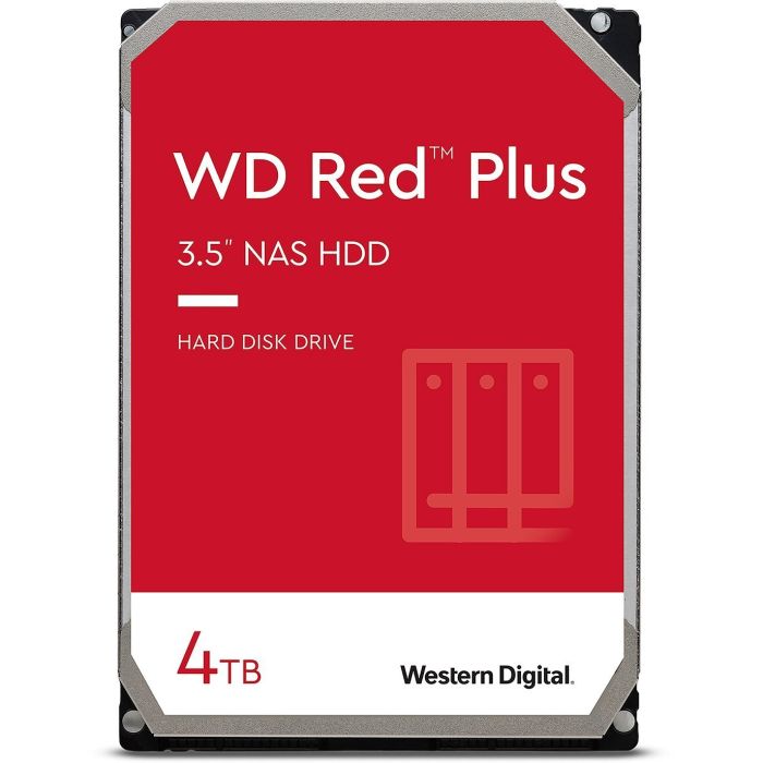 WD  4TB 3.5" 5400 256MB SATA Red Plus NAS