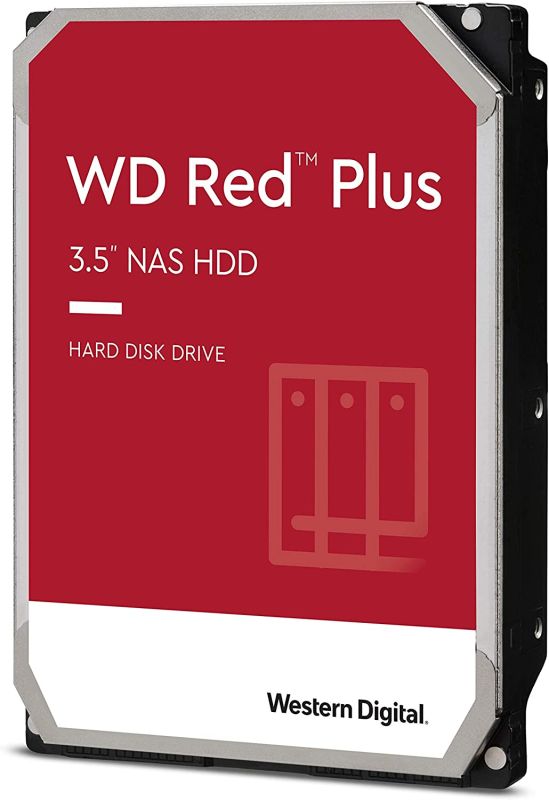 Жорсткий диск WD  6TB 3.5" 5400 256MB SATA Red Plus NAS