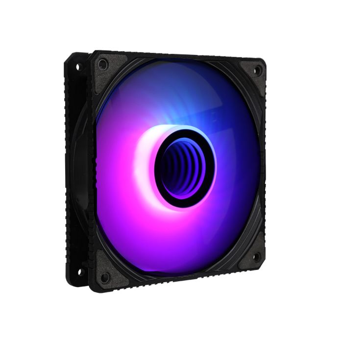 Корпусный вентилятор 2E GAMING Air Cool Infinity ACF120IW-ARGB 120мм 1200rpm 3pin, 3pin +5VARGB 23dBa чёрный