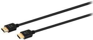 Кабель HDMI,  , 8K certified, 2.0M, 30AWG Чорний Cypress CBL-H600-020