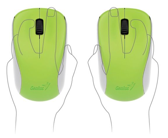 Мышь Genius NX-7000, WL, чёрный