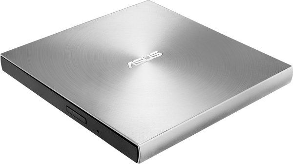 Привід оптичний портативний ASUS ZenDrive SDRW-08U7M-U DVD+-R/RW burner M-DISC USB2.0 срібний Retail Box Slim
