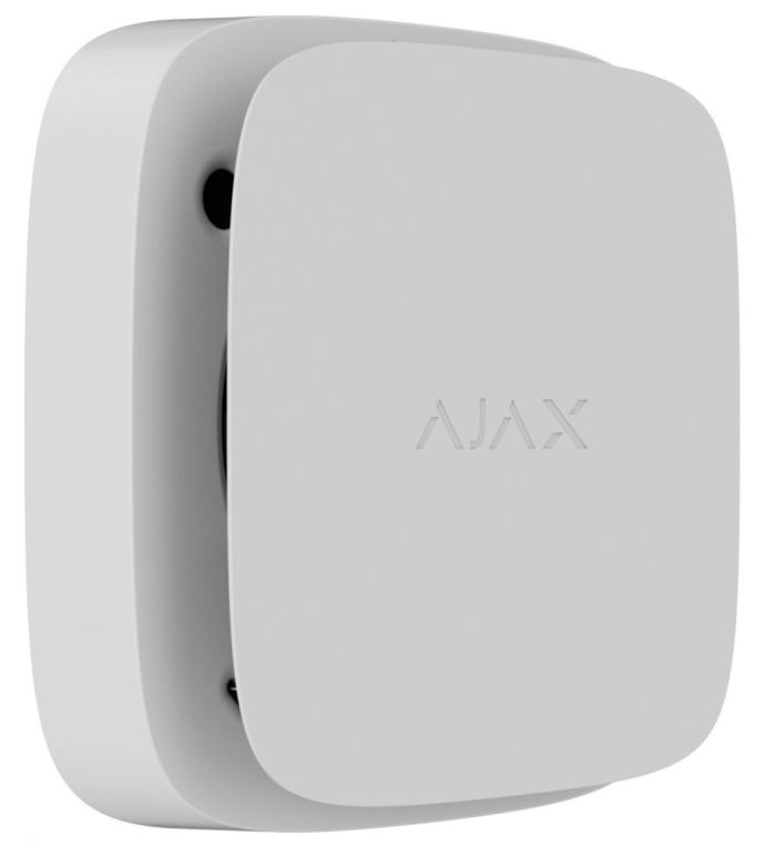 Датчик дыма и температуры Ajax FireProtect 2 RB Heat Smoke Jeweler, сменная батарея, беспроводный, белый