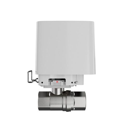 Умный шаровой кран Ajax WaterStop 1" Jeweler, беспроводной, белый