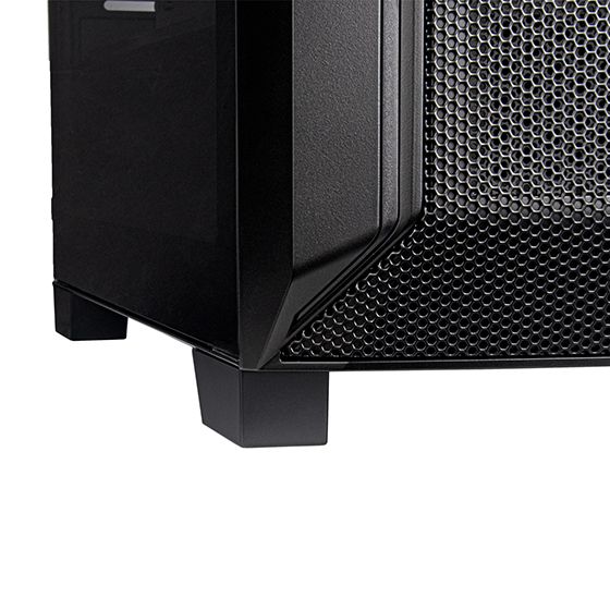 SilverStone PC case Fara FA312Z-BG without PSU, 2xUSB3.0, 2x140mm, ARGB VGA 365mm, LCS ready, TG Side Panel, mATX, black