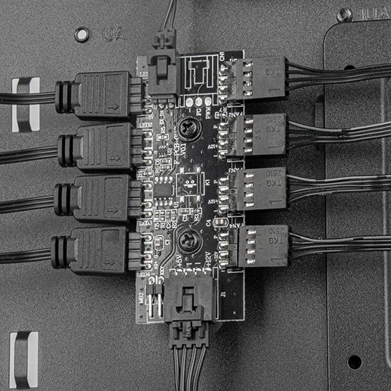 Корпус SilverStone Fara FA511Z-BG без БЖ, 2xUSB3.0, 3x120мм, ARGB VGA 360мм, LCS ready, TG Side Panel, ATX, чорний