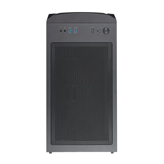 Корпус SilverStone Fara FA511Z-BG без БЖ, 2xUSB3.0, 3x120мм, ARGB VGA 360мм, LCS ready, TG Side Panel, ATX, чорний