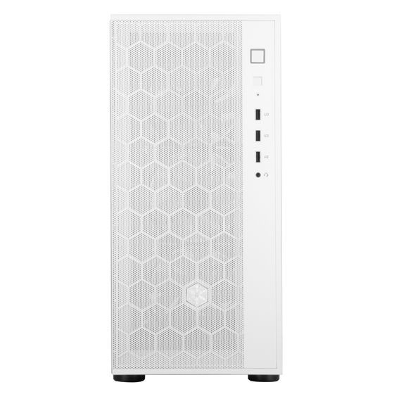 SilverStone PC case Fara FAR1W-G-V2 without PSU, 2xUSB3.0, 1xUSB2.0, 1x120mm, VGA 340mm, LCS ready, TG Side Panel, ATX, white