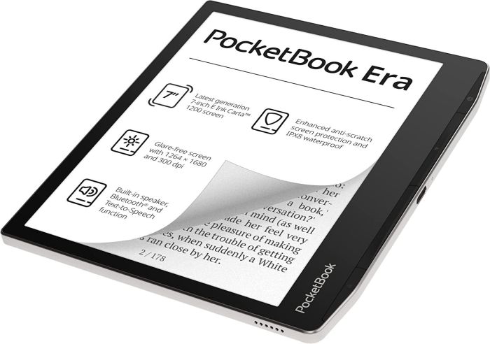 Електронна книга PocketBook 700 Era, Stardust Silver