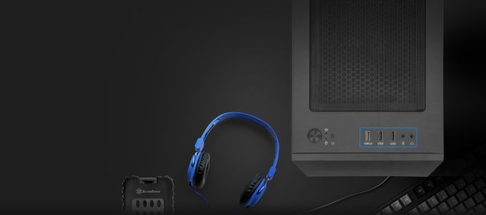 Корпус SilverStone Fara FAH1MB-PRO без БЖ, 1xUSB3.0, 2xUSB2.0, 3x120мм, ARGB VGA 320мм, LCS ready, TG Side Panel, mATX, чорний