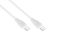 Кабель USB-C > USB-C заряджання/синхронізації 2E 1м, 60Вт Type-C, Glow, білий