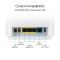 Система WiFi-Mesh ASUS ZenWiFi XT9 AX7800, 3xGE LAN, 1x2.5GE WAN, 1xUSB 3.2, 1 мод, білий
