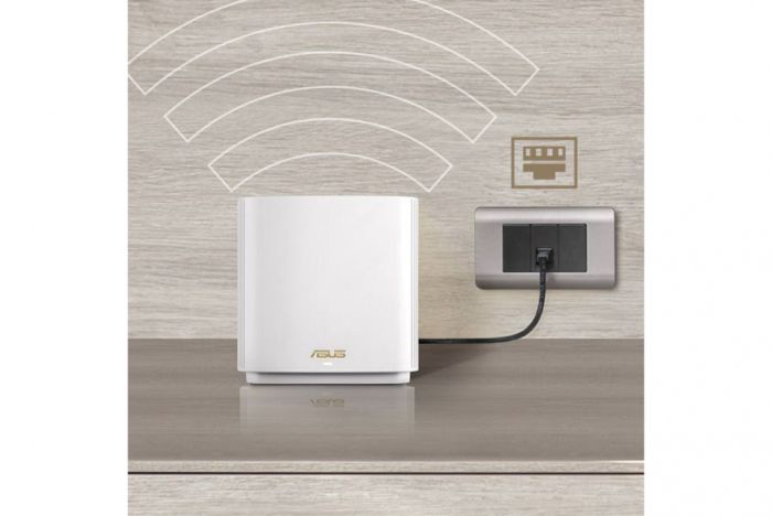 ASUS Router ZenWiFi XT9 AX7800, 3xGE LAN, 1x2.5GE WAN, 1xUSB 3.2, 2 мод, чорний