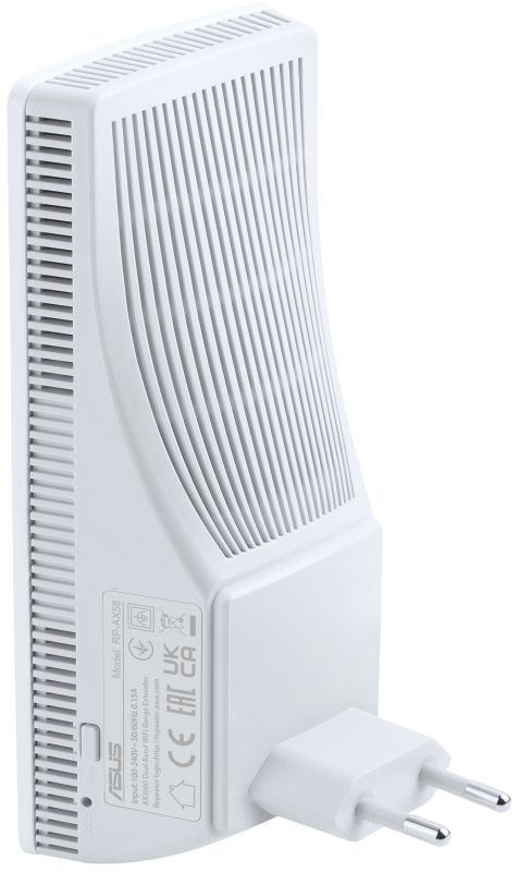Расширитель покрытия WiFi  ASUS RP-AX58 AX3000 1xGE LAN, MESH